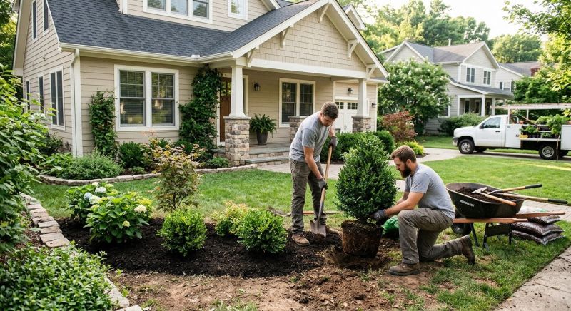 Rose Bush Planting in Ventura County, CA