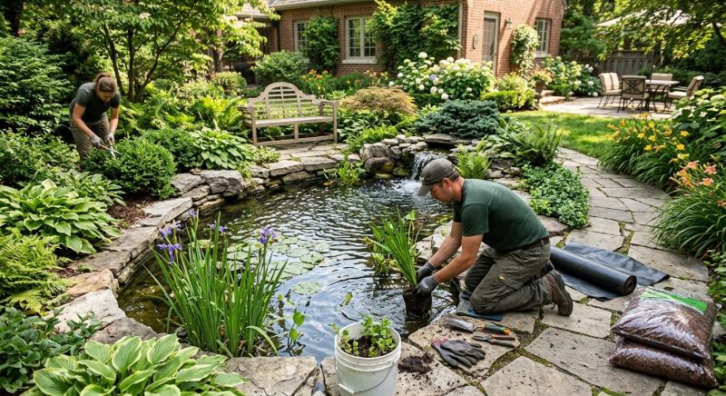 Water Garden Landscaping in Ventura County, CA